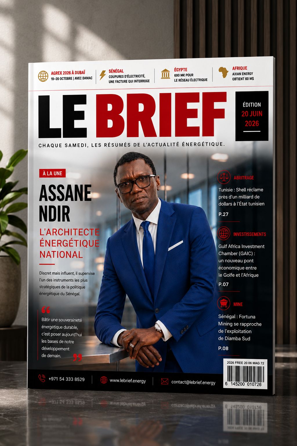 Magazine LE BRIEF Nᵒ 72 du 20 Juin 2026