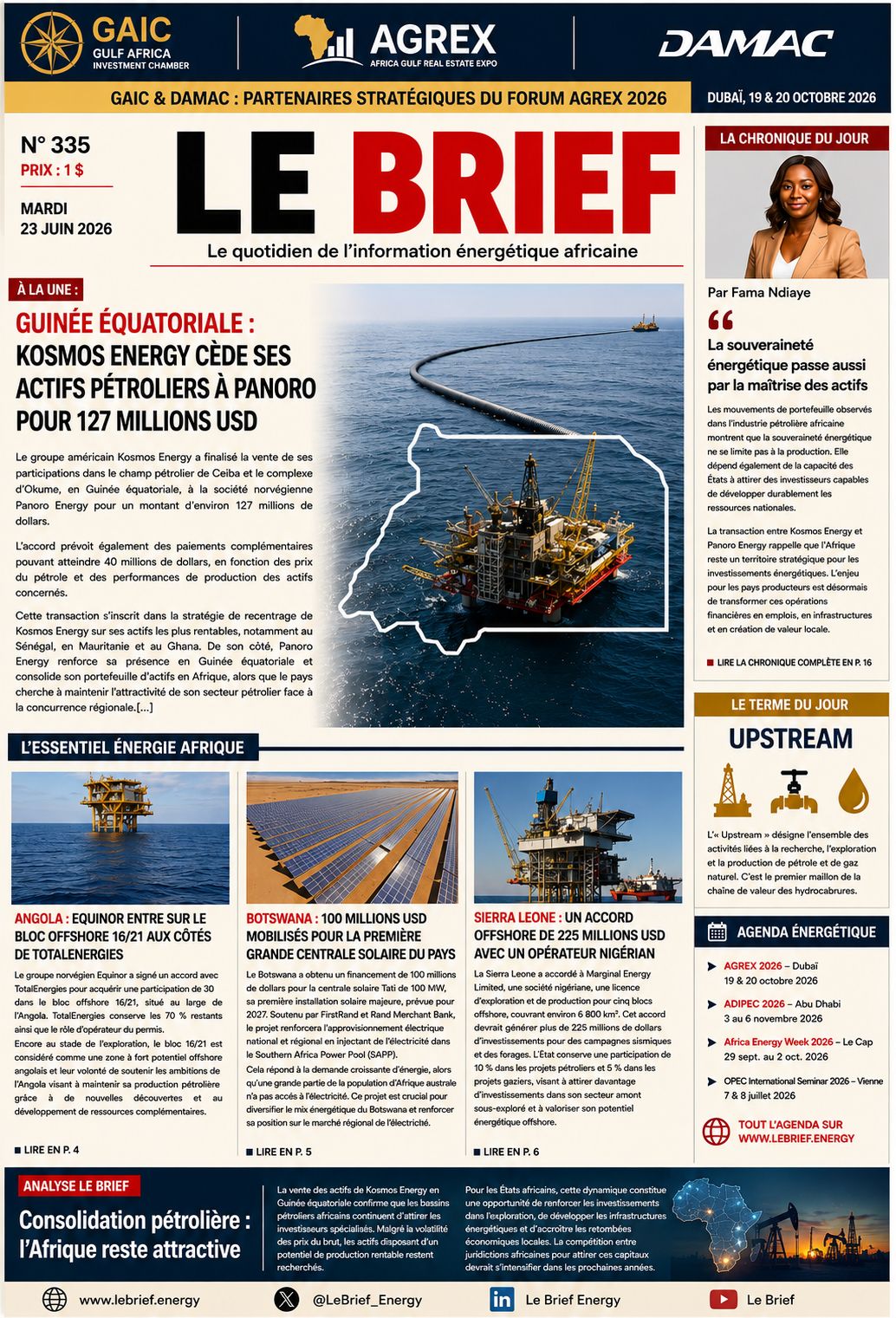 🔴À la UNE LE BRIEF | Mardi 23 Juin 2026
