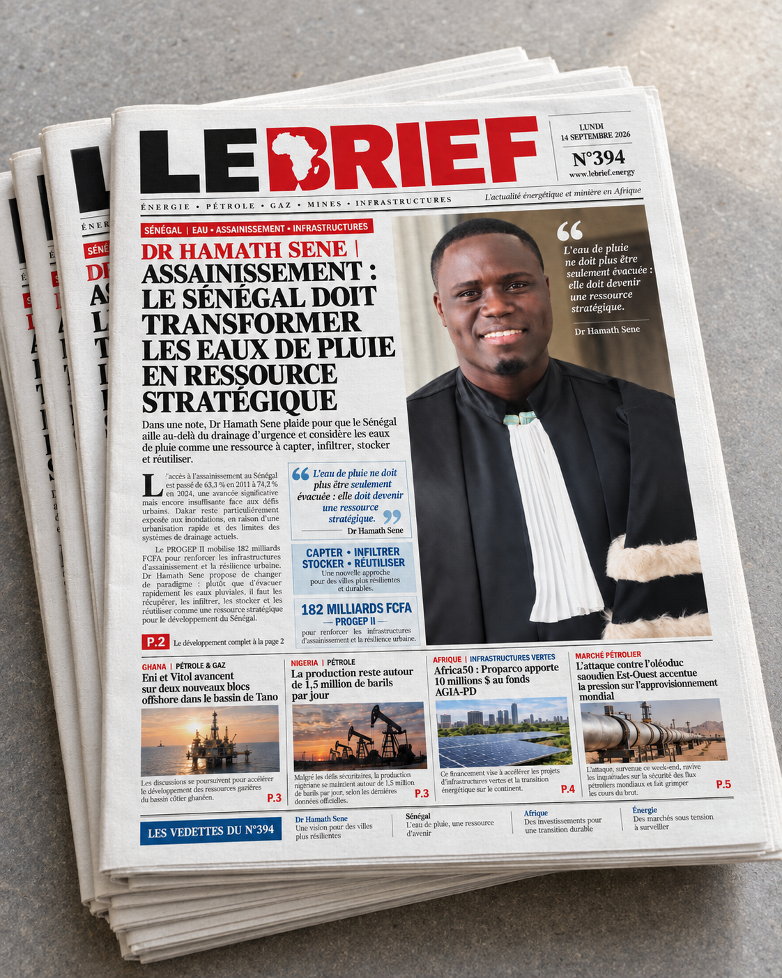 🔴À la UNE LE BRIEF | Lundi 14 Août 2026