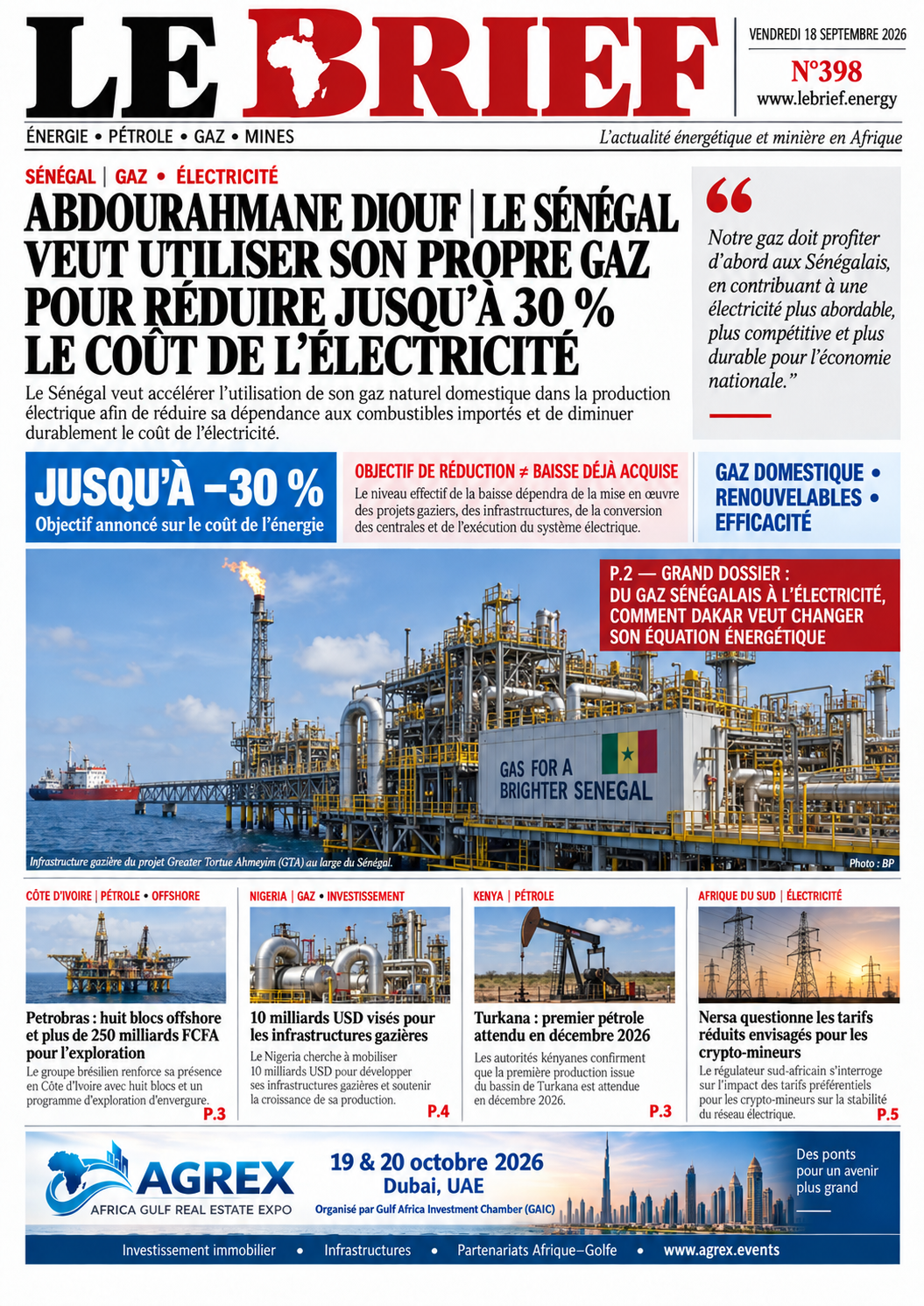 🔴À la UNE LE BRIEF | vendredi 18 Août 2026