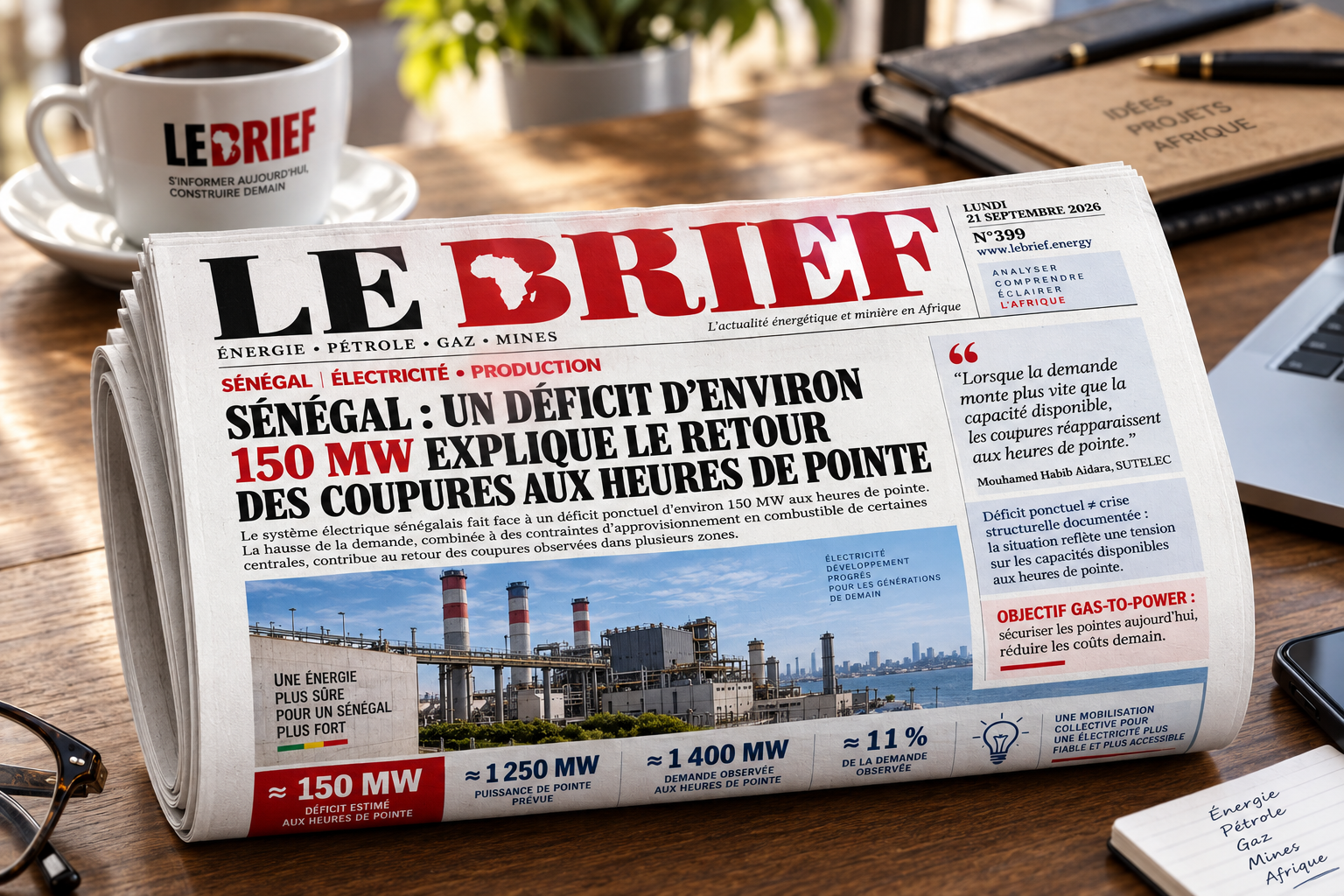 🔴À la UNE LE BRIEF | Lundi 21 Août 2026